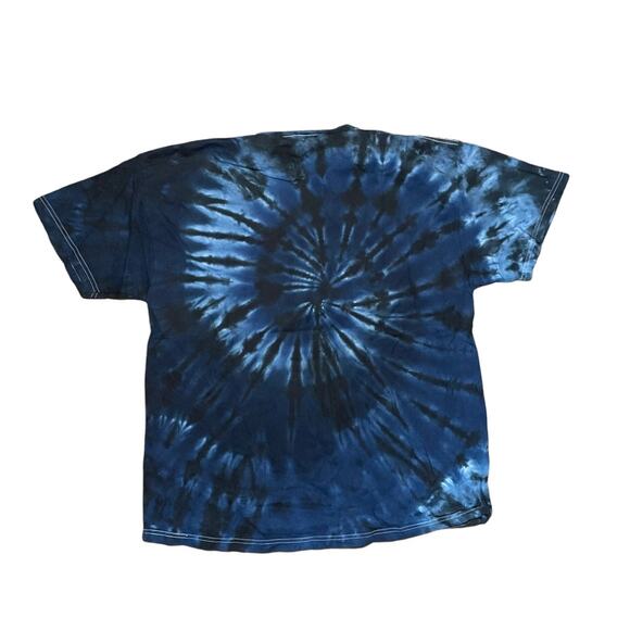 Hanes Blue Tie Dye Tee Size 2XL - Picture 2 of 4